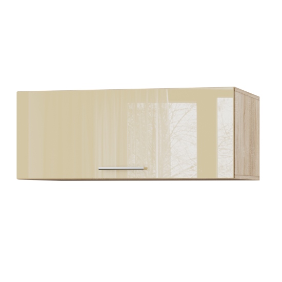 Корпус Стандарт дуб сонома, фасад Стандарт бежевий глянець 410.HK-XS 90х36х56