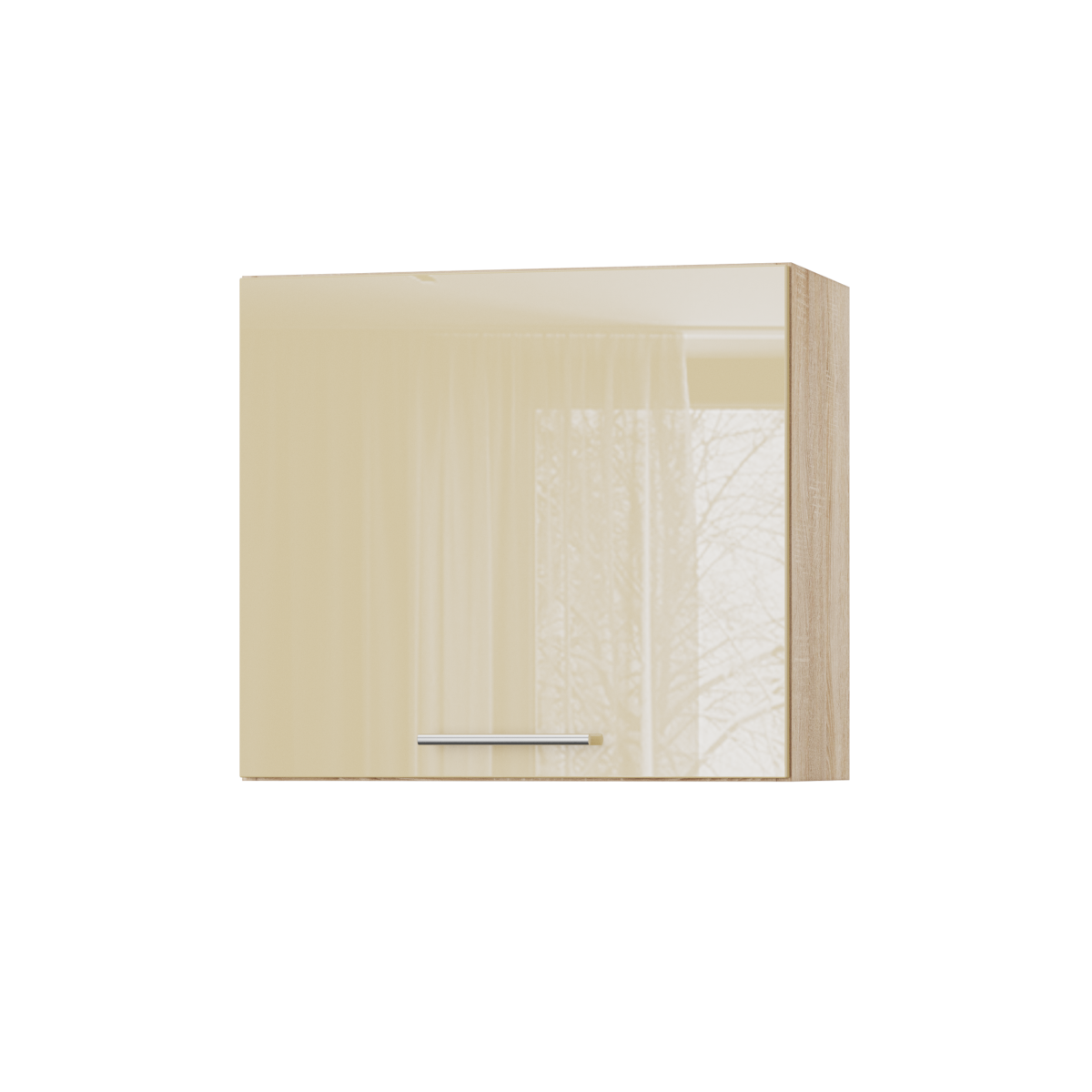 Корпус Стандарт дуб сонома, фасад Стандарт бежевий глянець S301 60х54х30 