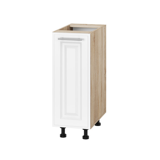 Корпус Стандарт дуб сонома, фасад Лондон білий матовий 101 30х72х52