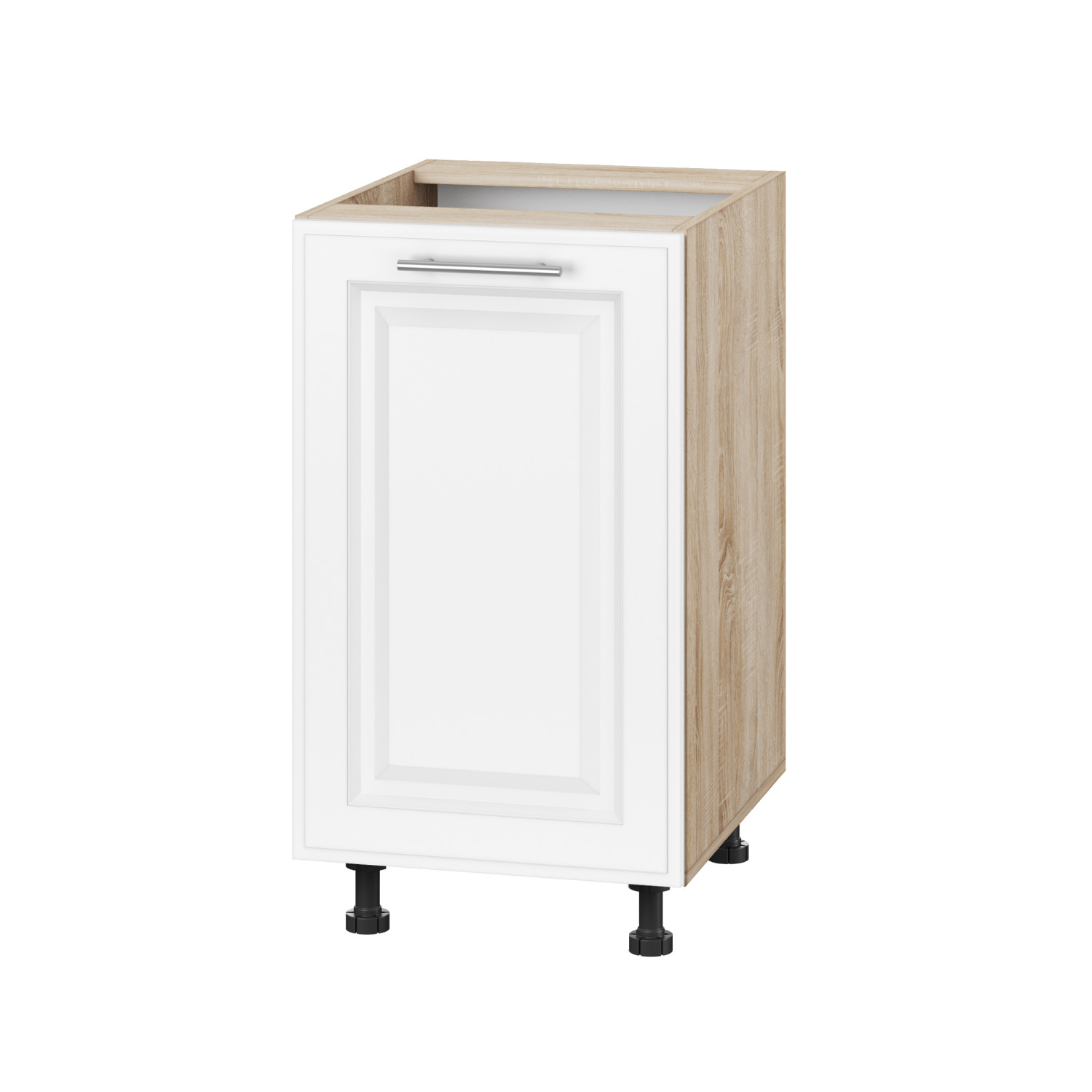 Корпус Стандарт дуб сонома, фасад Лондон білий матовий 101 45х72х52