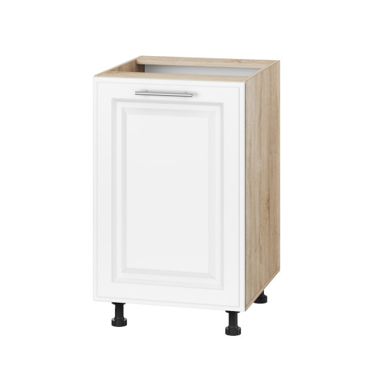 Корпус Стандарт дуб сонома, фасад Лондон білий матовий 101 50х72х52