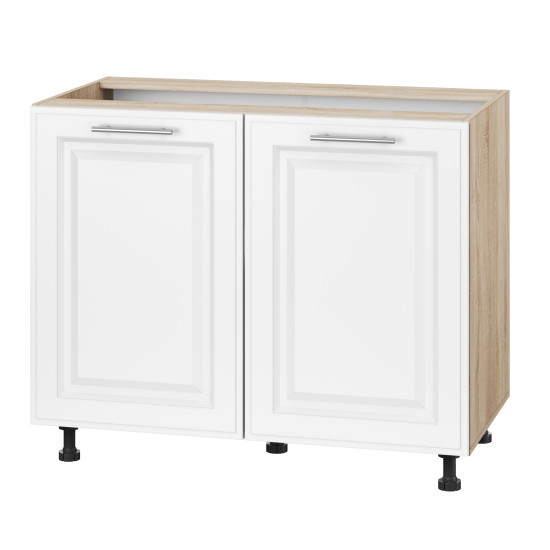 Корпус Стандарт дуб сонома, фасад Лондон білий матовий 102 100х72х52