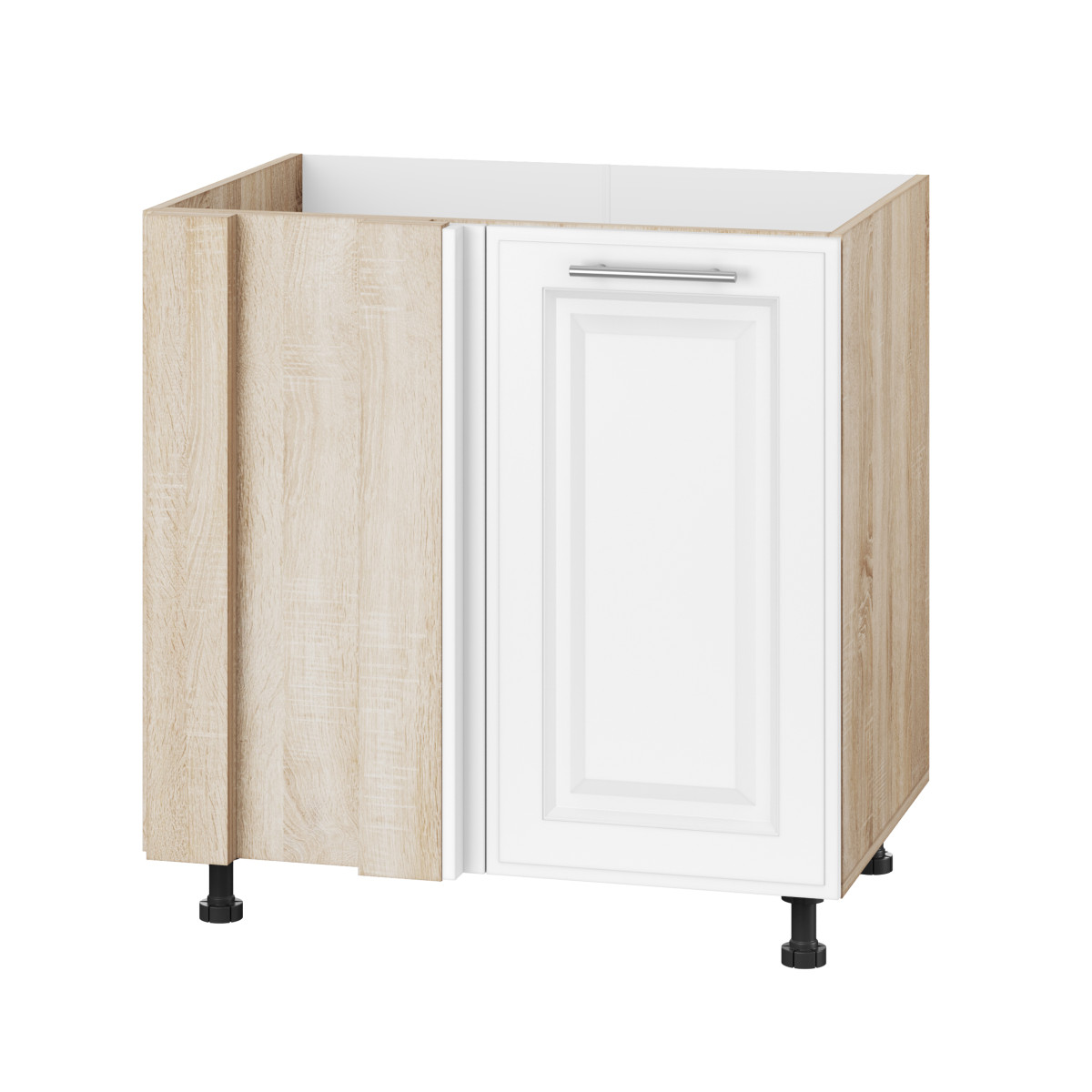 Корпус Стандарт дуб сонома, фасад Лондон білий матовий 103 80-100х72х52