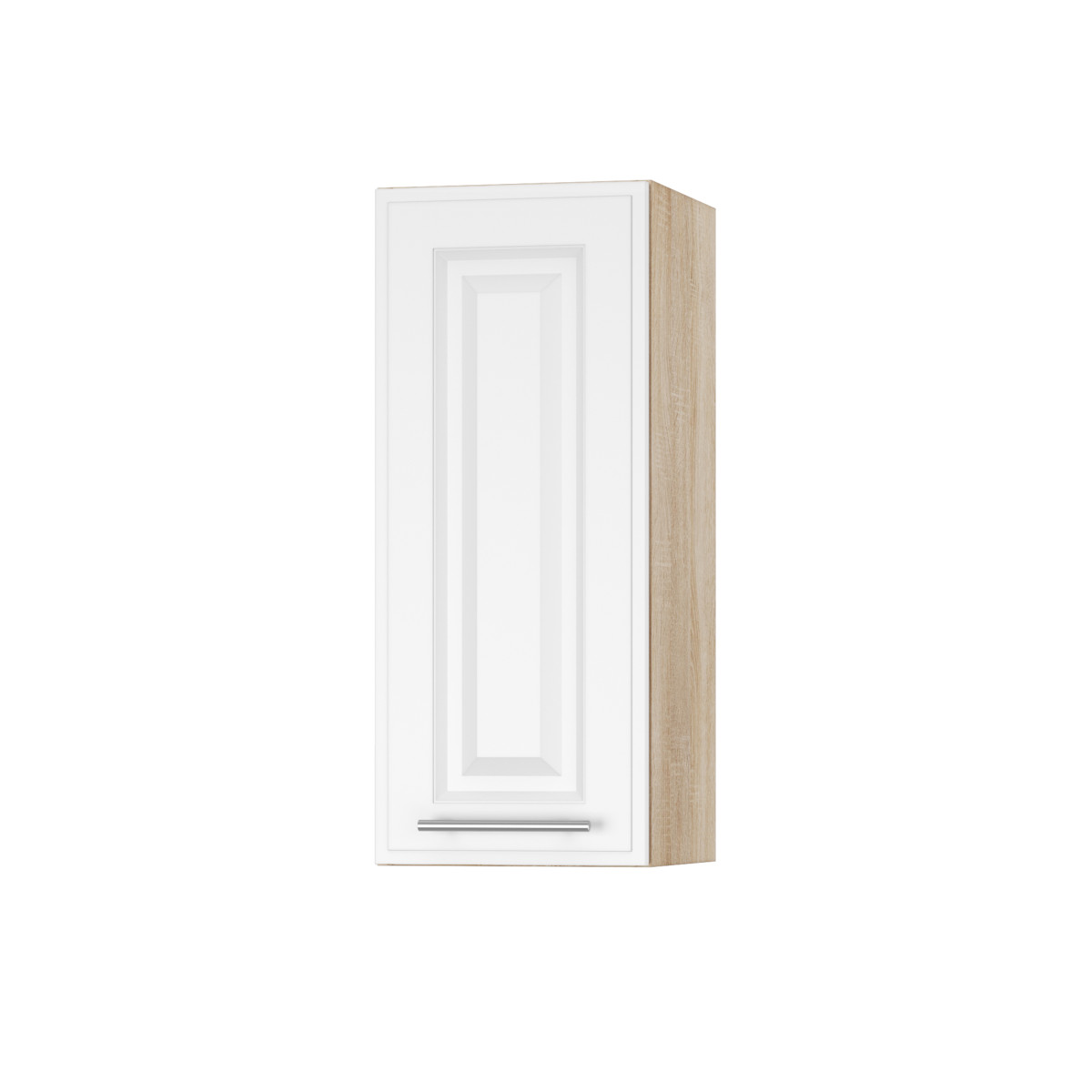 Корпус Стандарт дуб сонома, фасад Лондон білий матовий 301 30х72х30