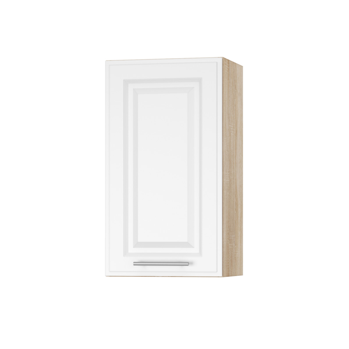 Корпус Стандарт дуб сонома, фасад Лондон білий матовий 301 40х72х30