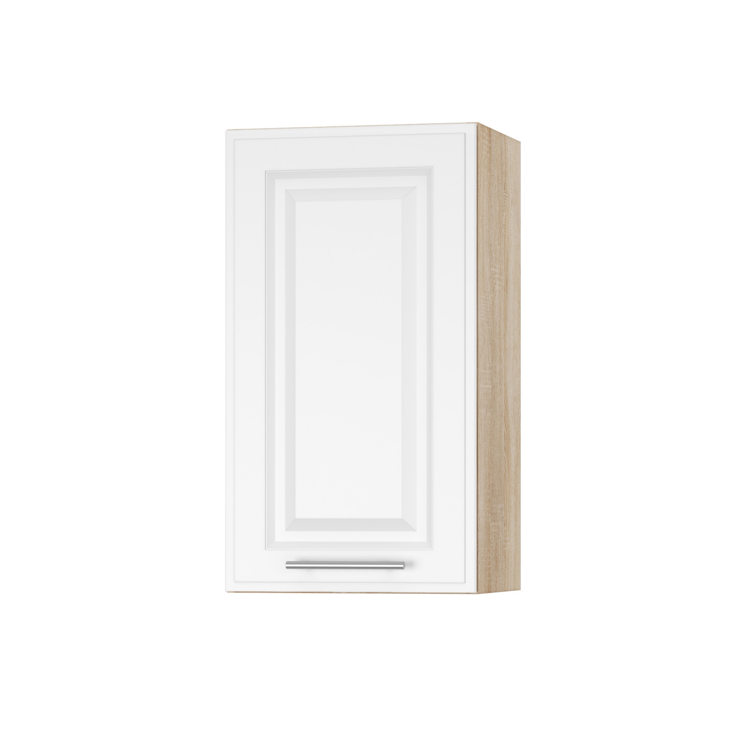 Корпус Стандарт дуб сонома, фасад Лондон білий матовий 301 40х72х30