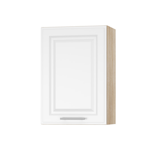 Корпус Стандарт дуб сонома, фасад Лондон білий матовий 301 50х72х30