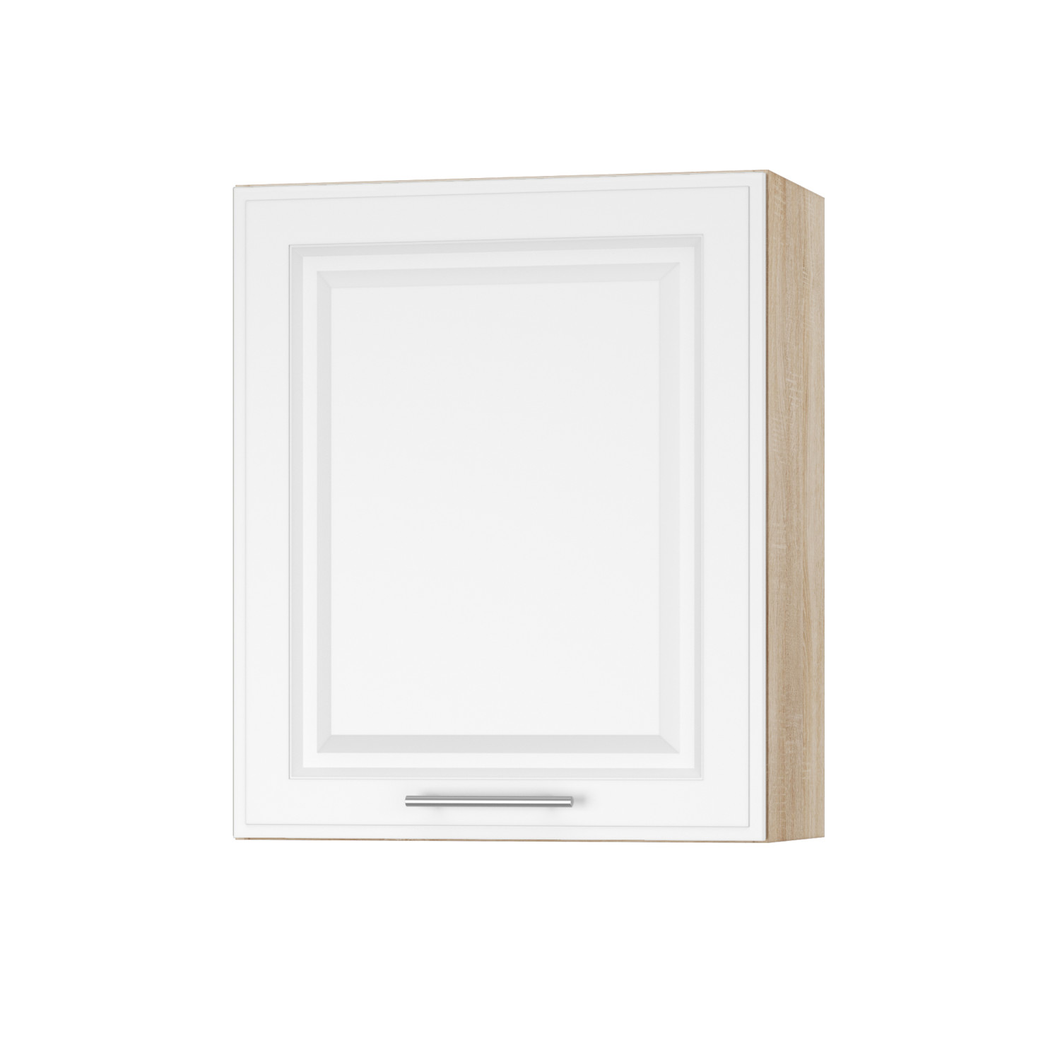 Корпус Стандарт дуб сонома, фасад Лондон білий матовий 301 60х72х30 Корпус Стандарт дуб сонома, фасад Лондон білий матовий 301 60х72х30