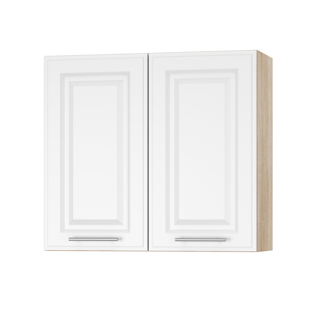 Корпус Стандарт дуб сонома, фасад Лондон білий матовий 302 80х72х30