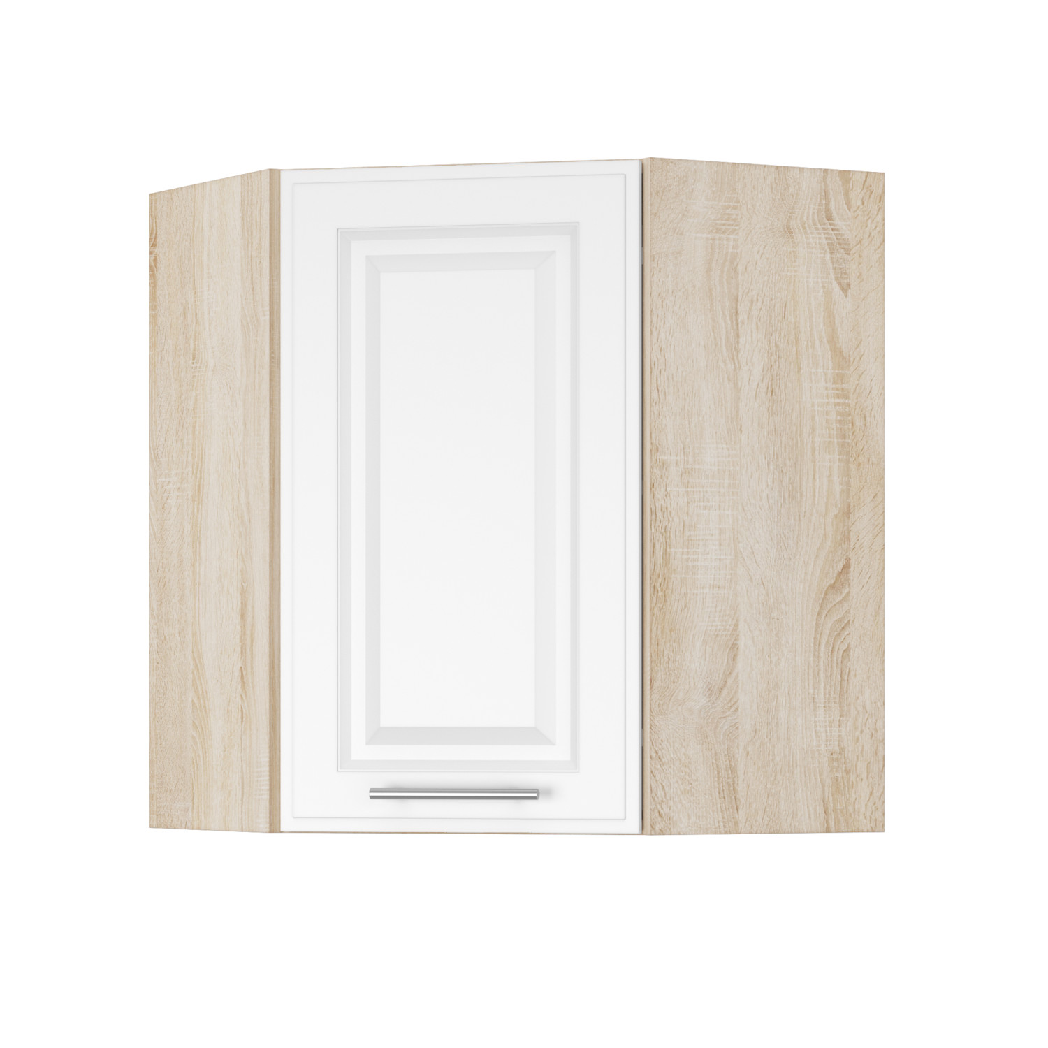 Корпус Стандарт дуб сонома, фасад Лондон білий матовий 361 60х72х60 Корпус Стандарт дуб сонома, фасад Лондон білий матовий 361 60х72х60