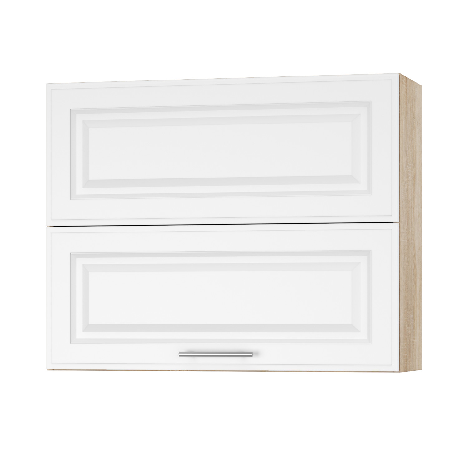 Корпус Стандарт дуб сонома, фасад Лондон білий матовий 402.HF 90х72х30