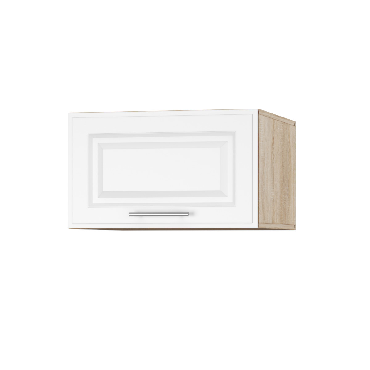 Корпус Стандарт дуб сонома, фасад Лондон білий матовий 410.HK-XS 60х36х56