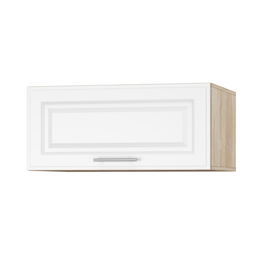 Корпус Стандарт дуб сонома, фасад Лондон білий матовий 410.HK-XS 80х36х56