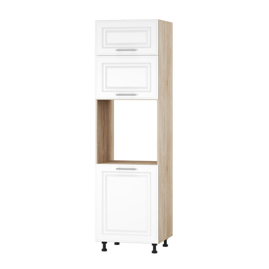 Корпус Стандарт дуб сонома, фасад Лондон білий матовий 705.HK-xs 60х214х56