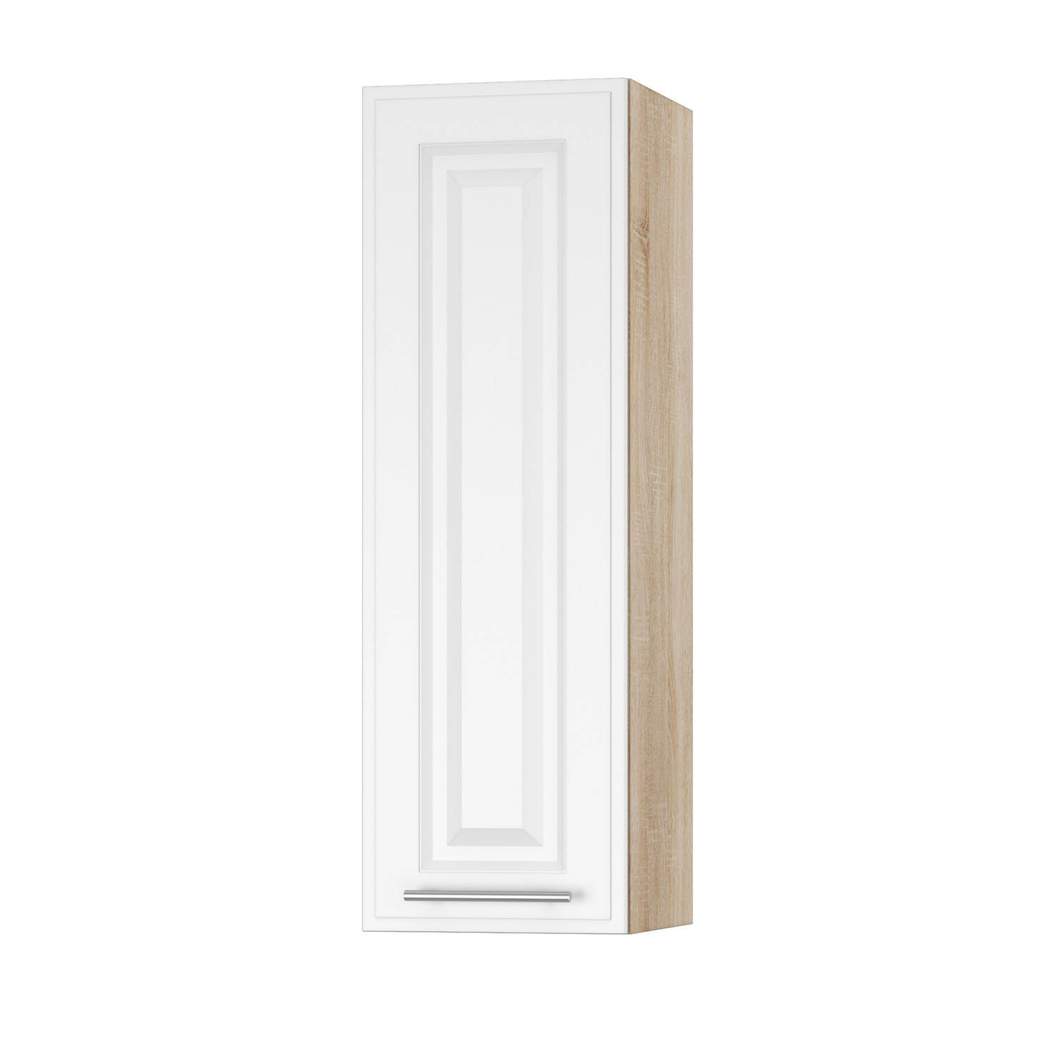 Корпус Стандарт дуб сонома, фасад Лондон білий матовий L301 30х93х30