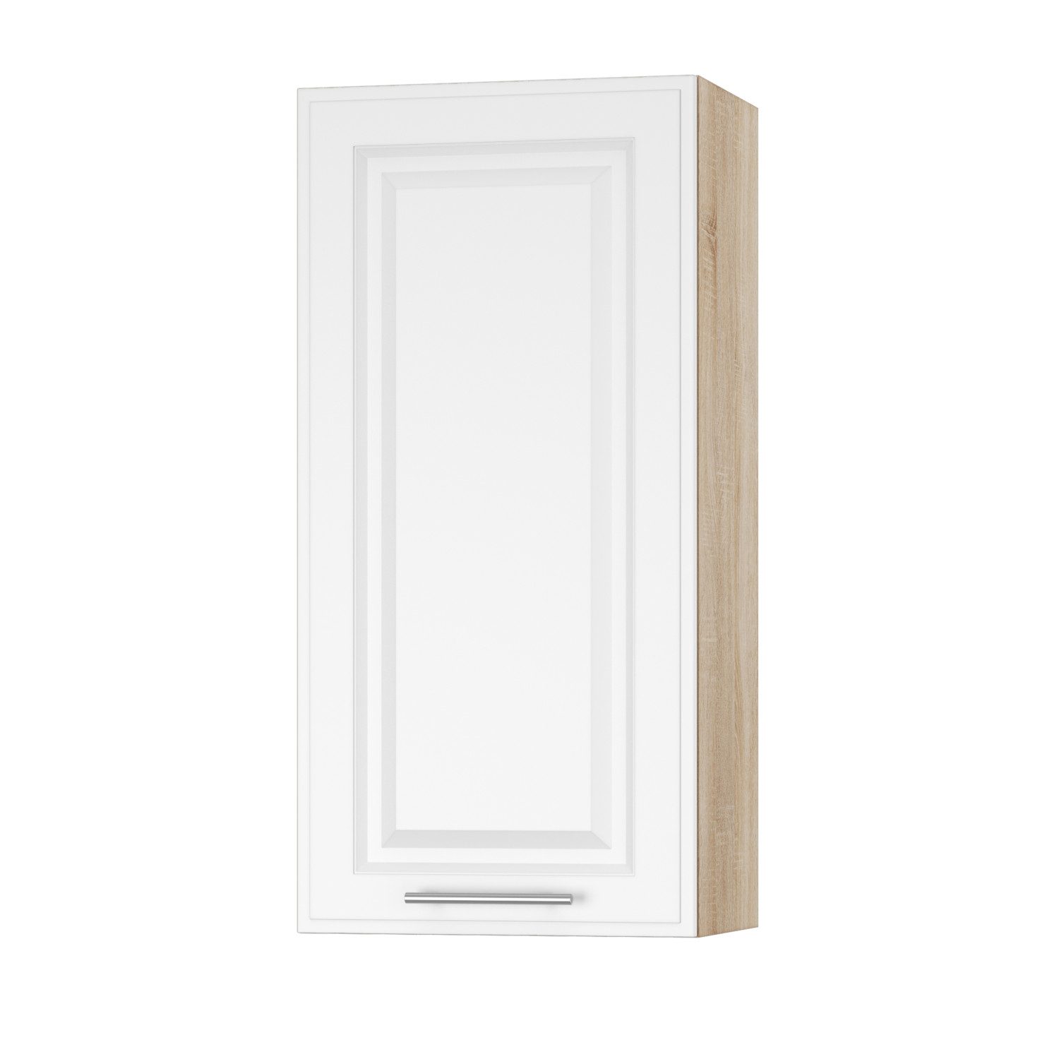 Корпус Стандарт дуб сонома, фасад Лондон білий матовий L301 45х93х30