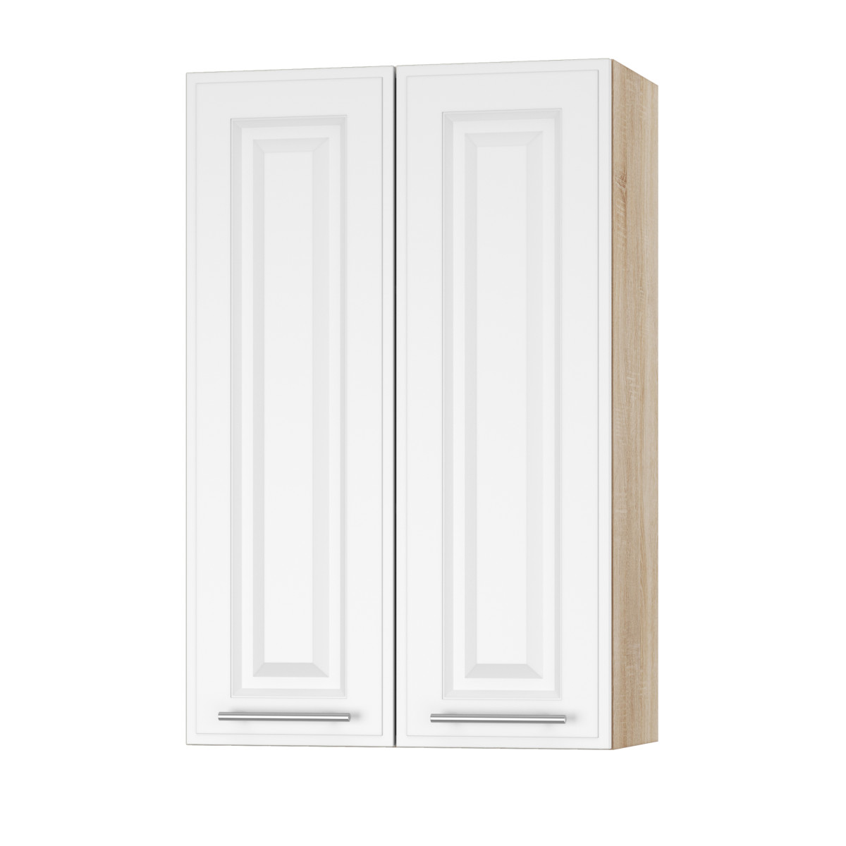 Корпус Стандарт дуб сонома, фасад Лондон білий матовий L302 60х93х30