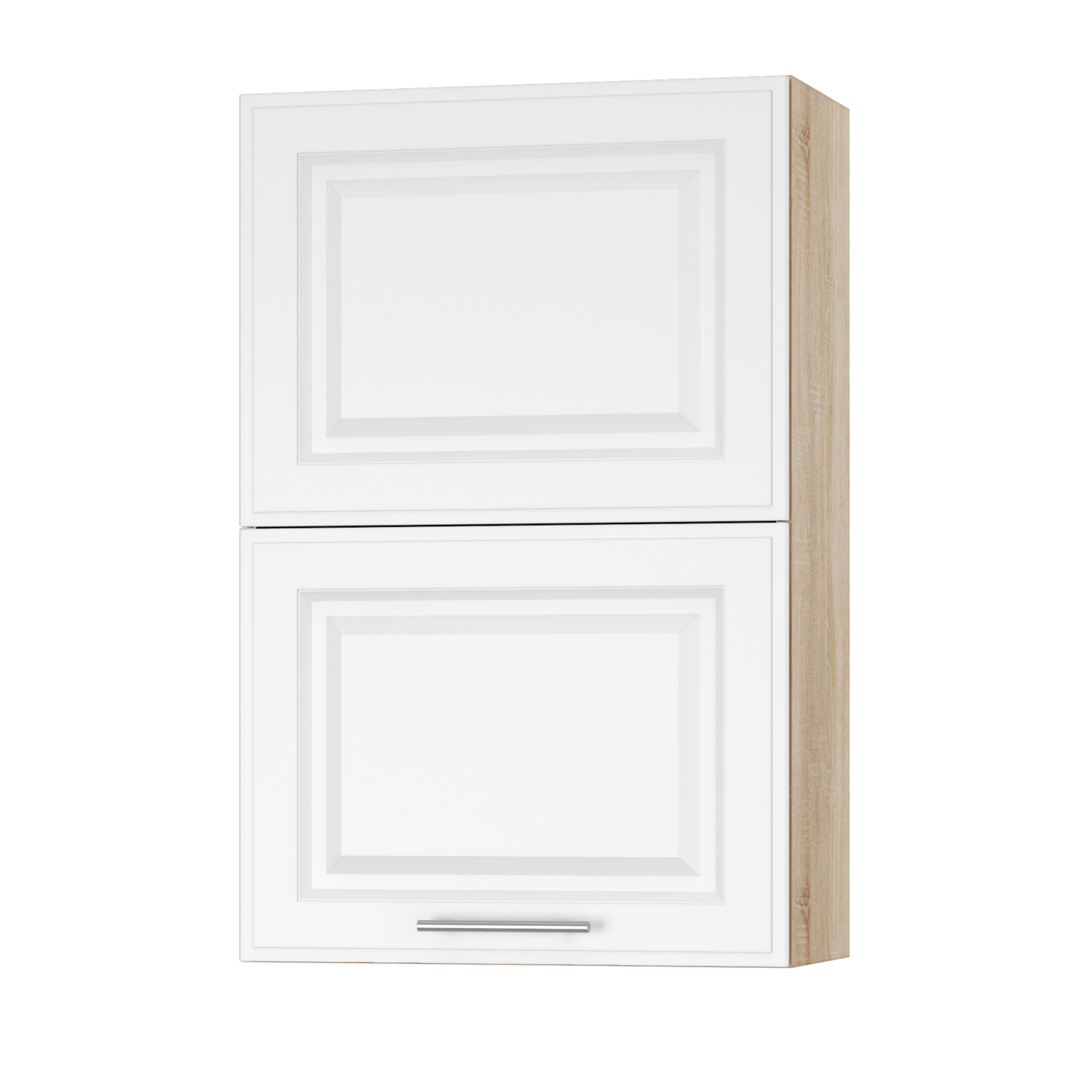 Корпус Стандарт дуб сонома, фасад Лондон білий матовий L402.HF 60х93х30