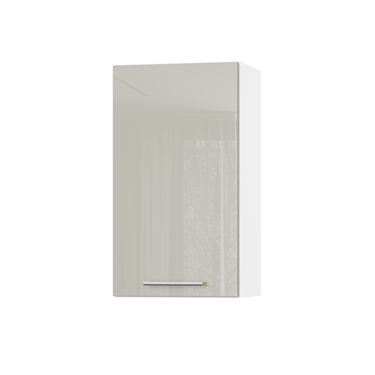 Корпус Стандарт білий, фасад Стандарт аврора глянець 301 40х72х30