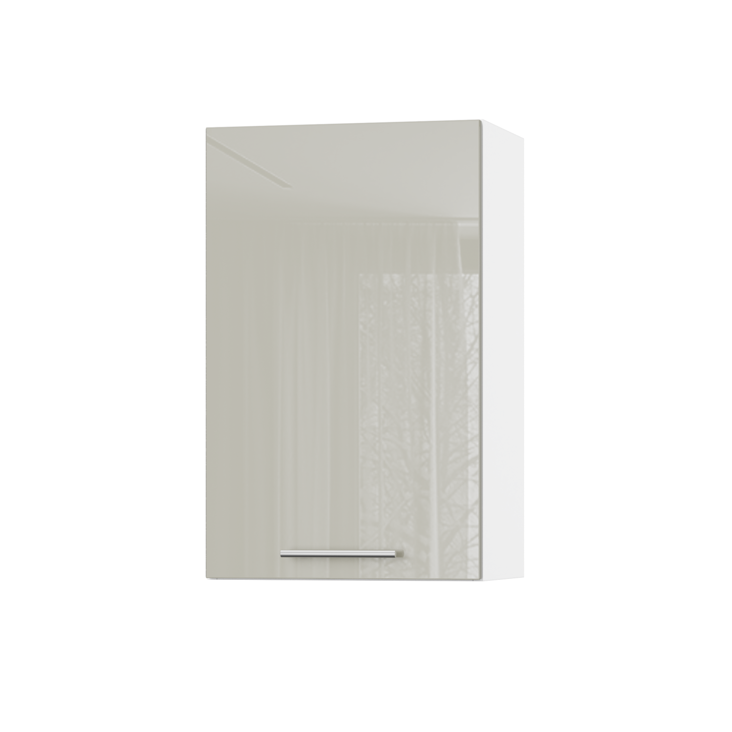 Корпус Стандарт білий, фасад Стандарт аврора глянець 301 45х72х30 Корпус Стандарт білий, фасад Стандарт аврора глянець 301 45х72х30