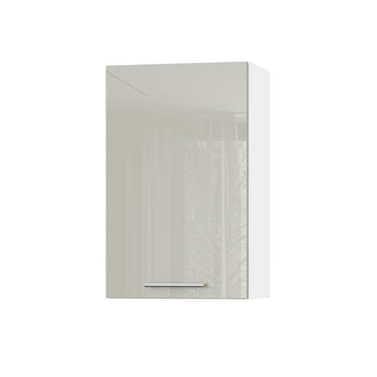 Корпус Стандарт білий, фасад Стандарт аврора глянець 301 45х72х30