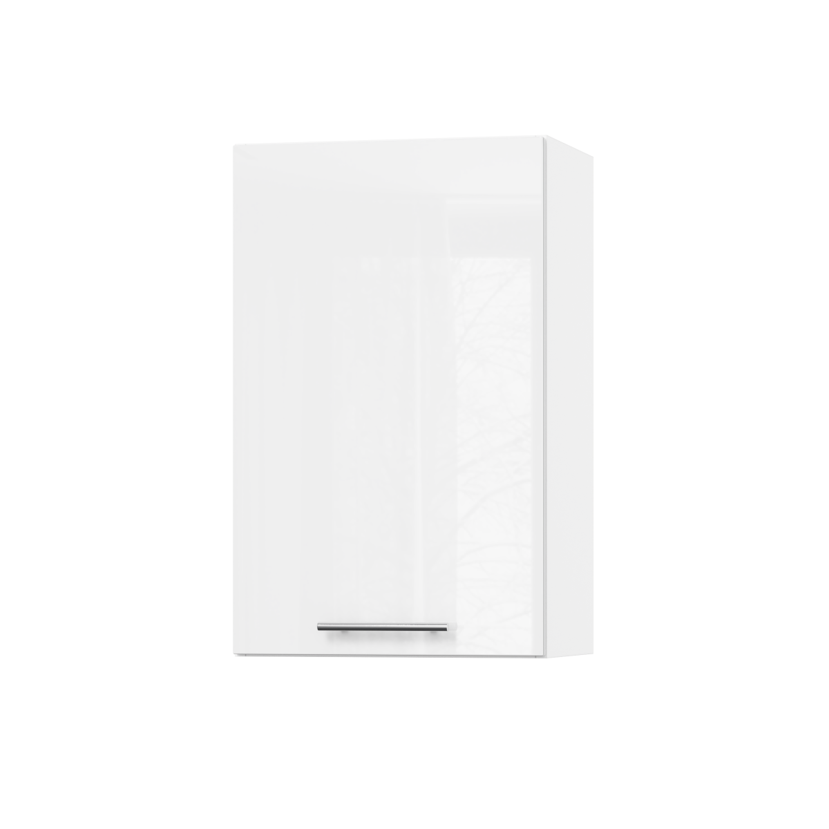 Корпус Стандарт білий, фасад Стандарт білий глянець 301 45х72х30