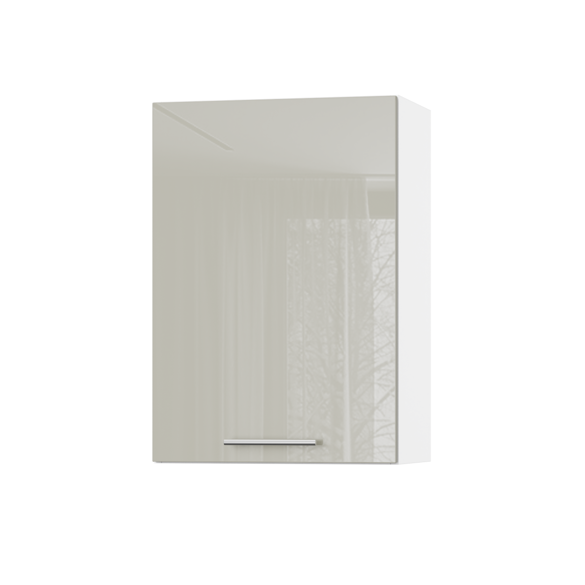 Корпус Стандарт білий, фасад Стандарт аврора глянець 301 50х72х30