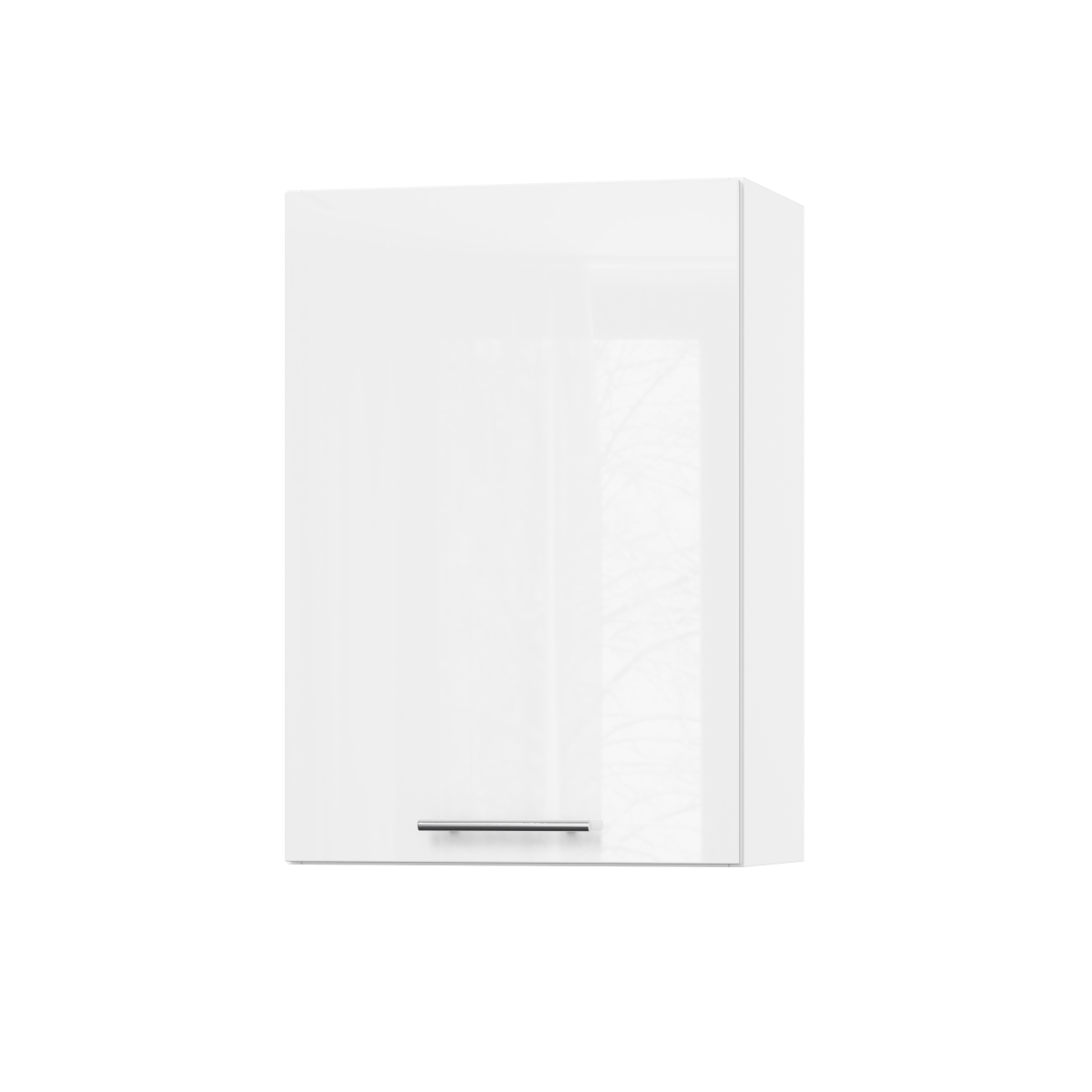 Корпус Стандарт білий, фасад Стандарт білий глянець 301 50х72х30