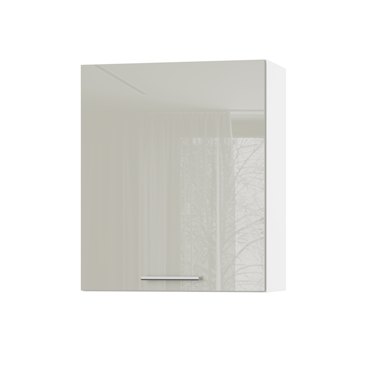 Корпус Стандарт білий, фасад Стандарт аврора глянець 301 60х72х30