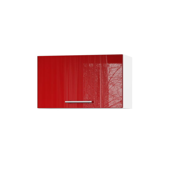 Корпус Стандарт білий, фасад Стандарт червоний глянець 401.HK-XS 60х36х30