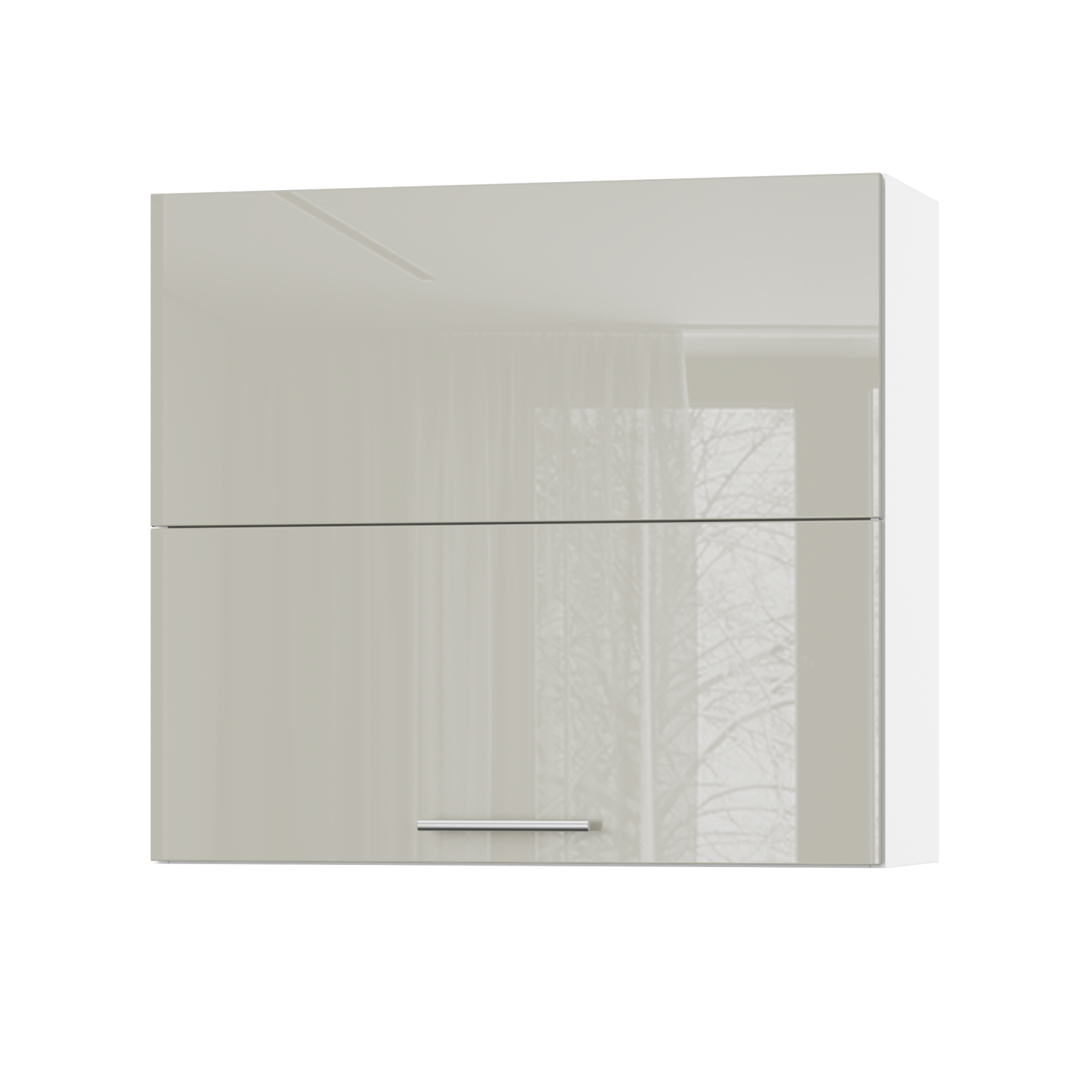 Корпус Стандарт білий, фасад Стандарт аврора глянець 402.HF 80х72х30