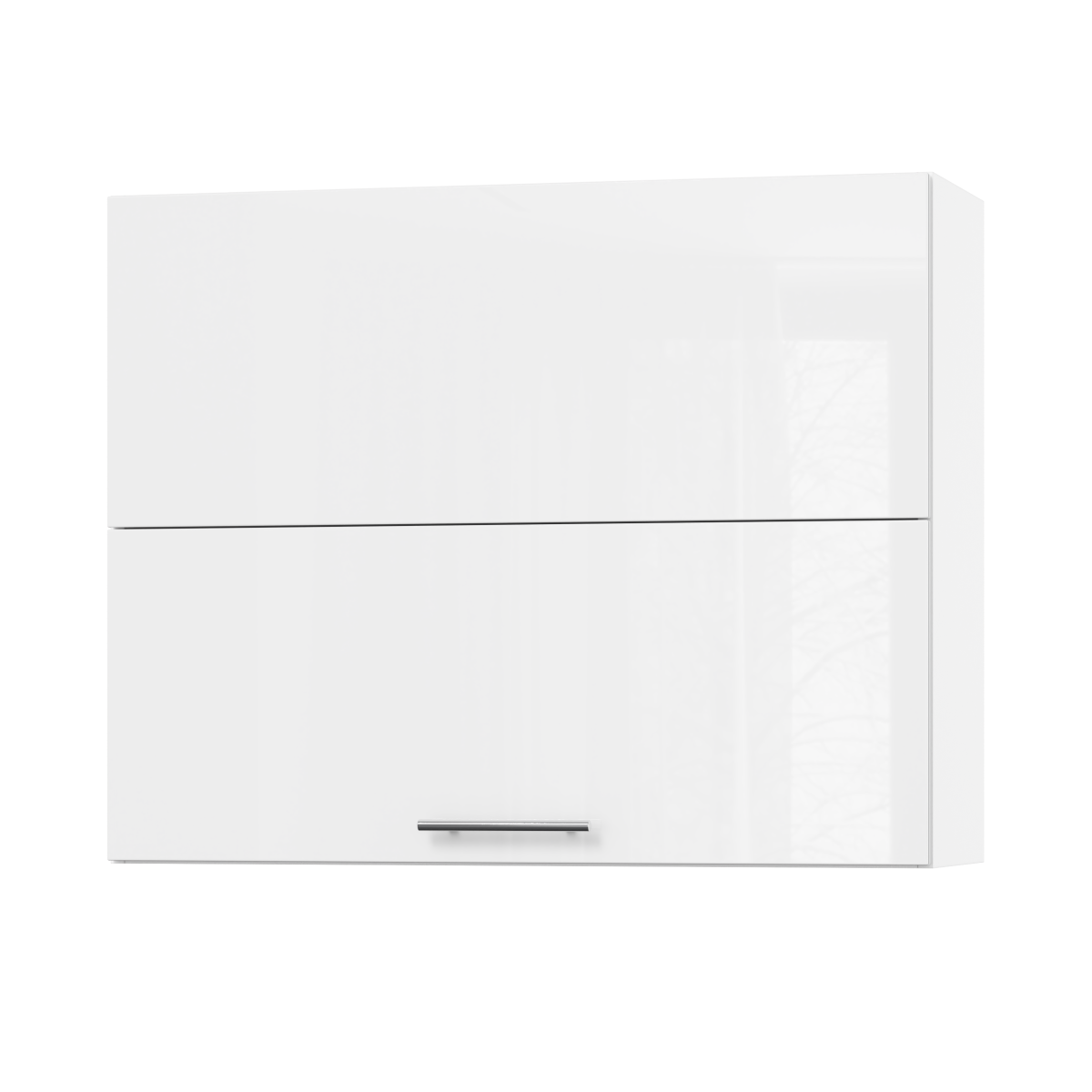 Корпус Стандарт білий, фасад Стандарт білий глянець 402.HF 90х72х30