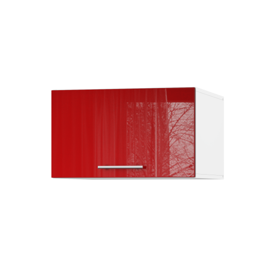 Корпус Стандарт білий, фасад Стандарт червоний глянець 410.HK-XS 60х36х56