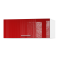 Корпус Стандарт білий, фасад Стандарт червоний глянець 410.HK-XS 90х36х56