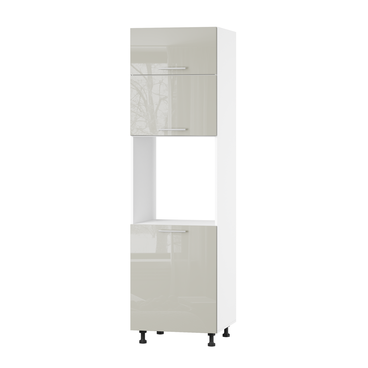 Корпус Стандарт білий, фасад Стандарт аврора глянець 705.HK-xs 60х214х56