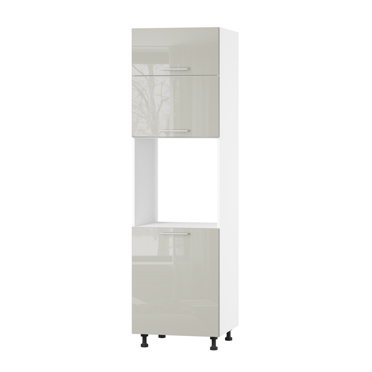 Корпус Стандарт білий, фасад Стандарт аврора глянець 705.HK-xs 60х214х56