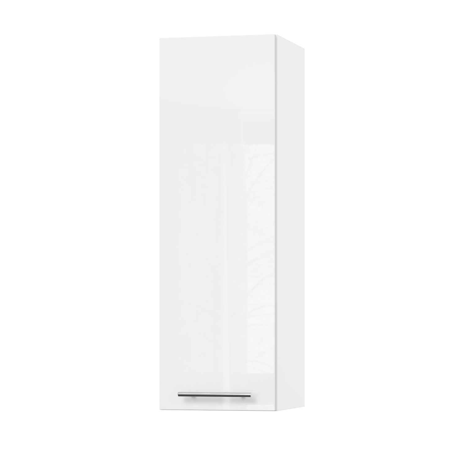 Корпус Стандарт білий, фасад Стандарт білий глянець L301 30х93х30