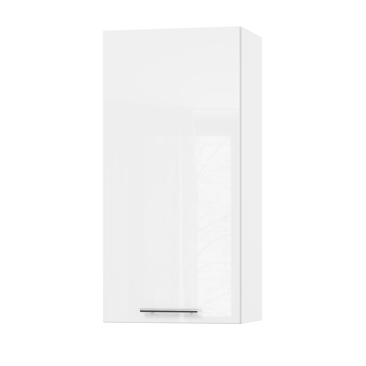 Корпус Стандарт білий, фасад Стандарт білий глянець L301 45х93х30