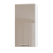 Корпус Стандарт білий, фасад Стандарт капучіно глянець L301 45х93х30