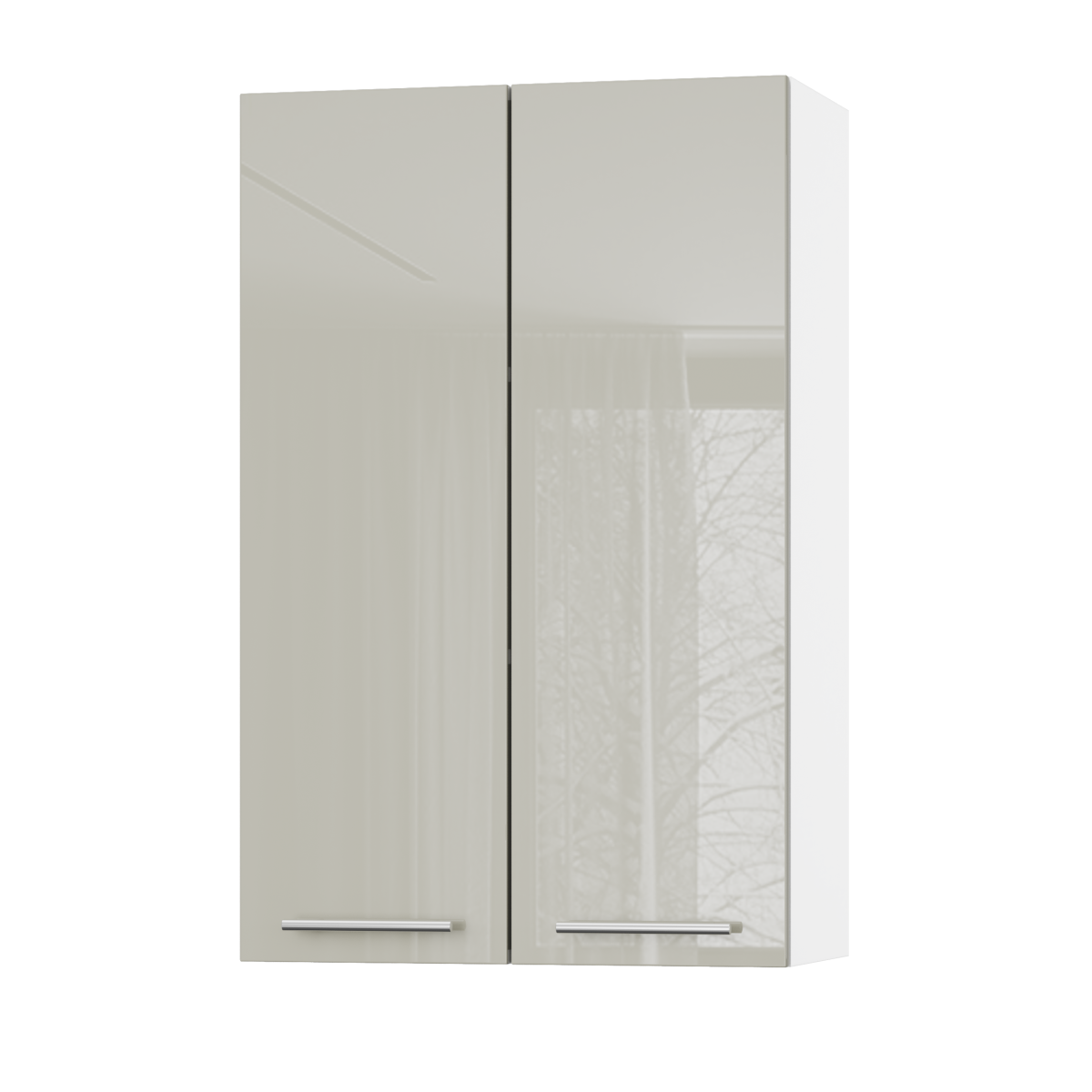 Корпус Стандарт білий, фасад Стандарт аврора глянець L302 60х93х30