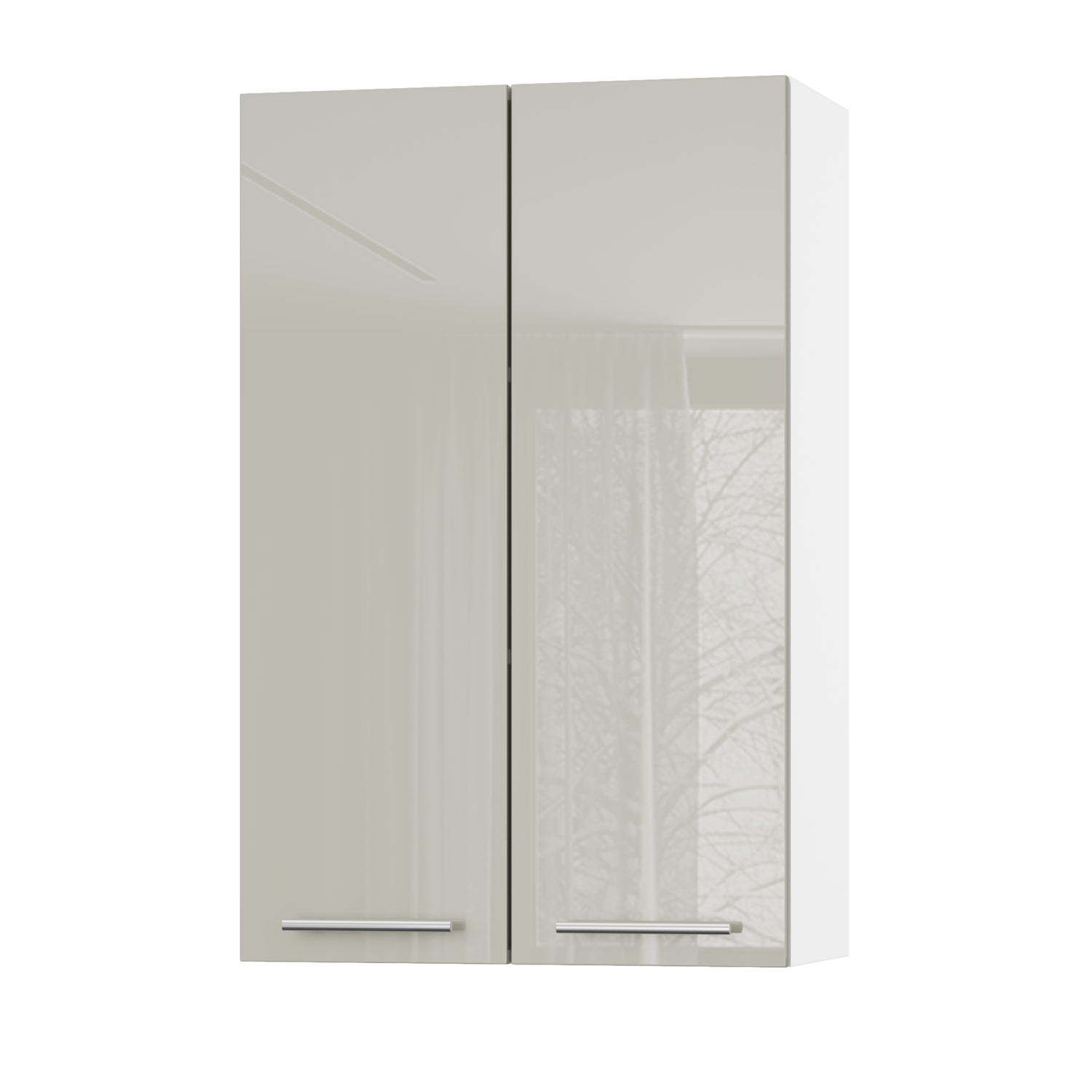 Корпус Стандарт білий, фасад Стандарт аврора глянець L302 60х93х30 Корпус Стандарт білий, фасад Стандарт аврора глянець L302 60х93х30