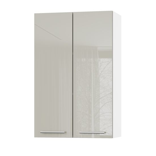 Корпус Стандарт білий, фасад Стандарт аврора глянець L302 60х93х30