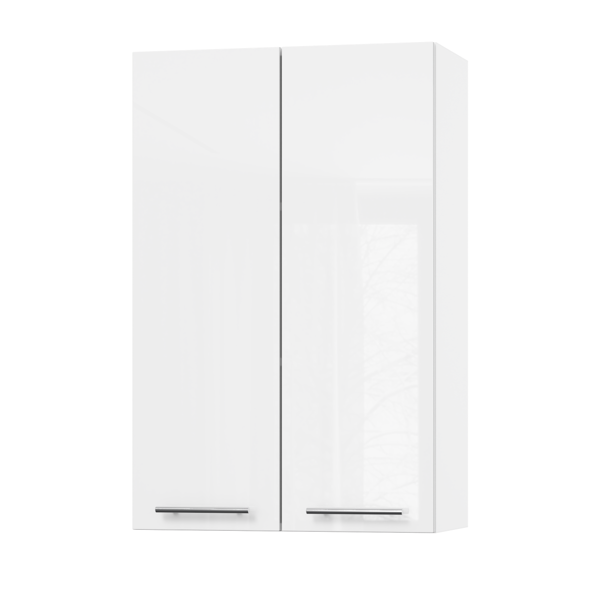 Корпус Стандарт білий, фасад Стандарт білий глянець L302 60х93х30