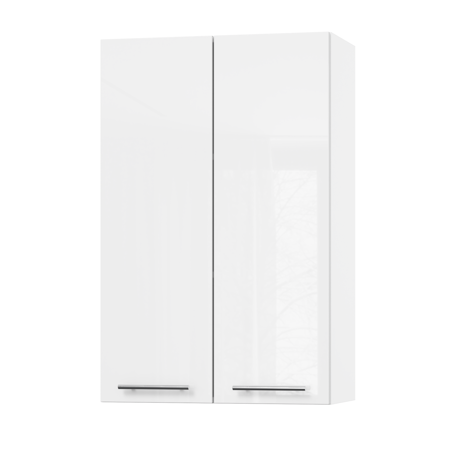 Корпус Стандарт білий, фасад Стандарт білий глянець L302 60х93х30 Корпус Стандарт білий, фасад Стандарт білий глянець L302 60х93х30