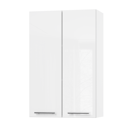 Корпус Стандарт білий, фасад Стандарт білий глянець L302 60х93х30