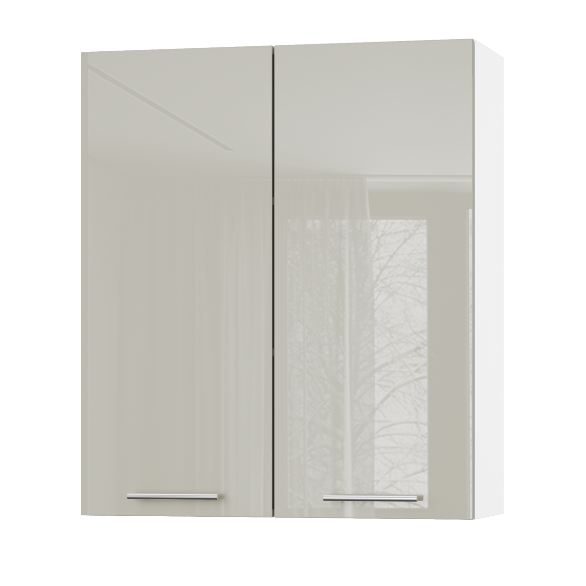 Корпус Стандарт білий, фасад Стандарт аврора глянець L302 80х93х30