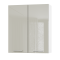 Корпус Стандарт білий, фасад Стандарт аврора глянець L302 80х93х30