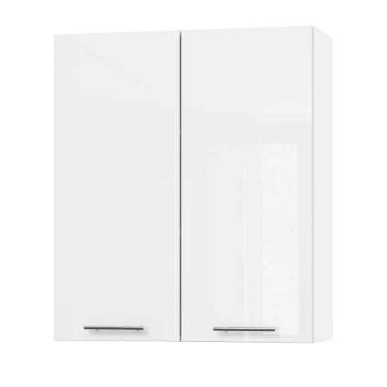 Корпус Стандарт білий, фасад Стандарт білий глянець L302 80х93х30