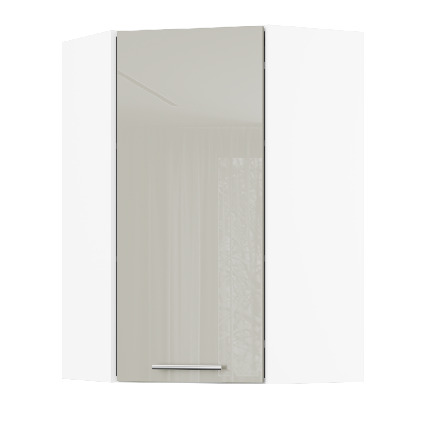 Корпус Стандарт білий, фасад Стандарт аврора глянець L361 60х93х60 Корпус Стандарт білий, фасад Стандарт аврора глянець L361 60х93х60