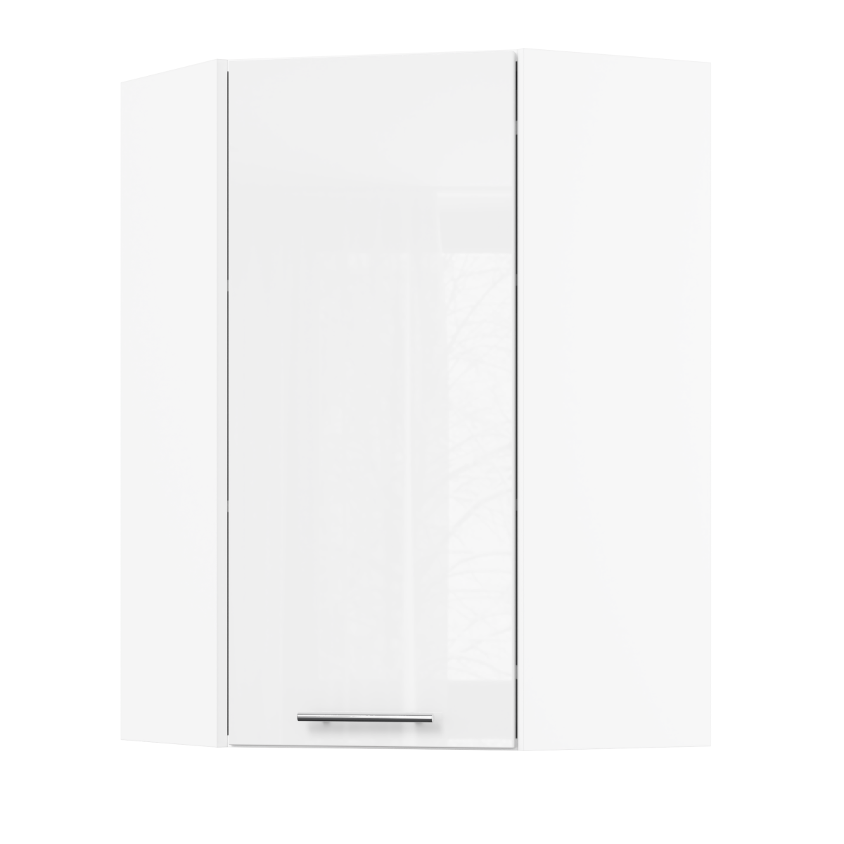 Корпус Стандарт білий, фасад Стандарт білий глянець L361 60х93х60